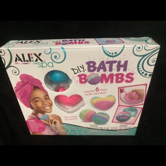 Alex Spa Toys Nwt Alex Spa Diy Bath Bombs Kit Poshmark